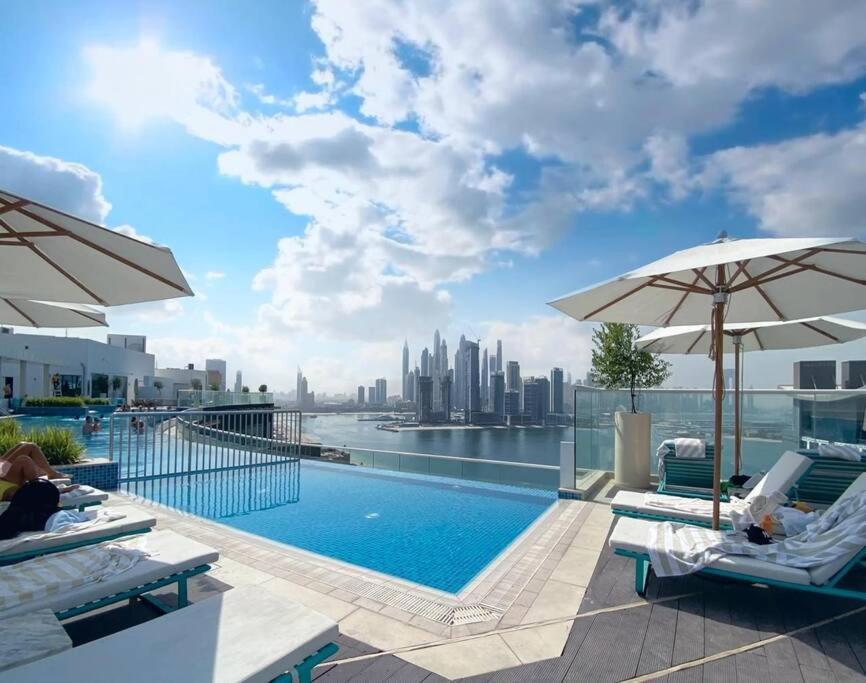 1 Bedroom 65M2, Infinity Pool, West Beach, Noise Insulation ดูไบ ภายนอก รูปภาพ